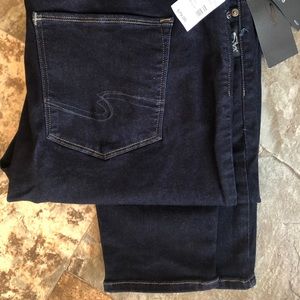New w/tags Silver jeggings